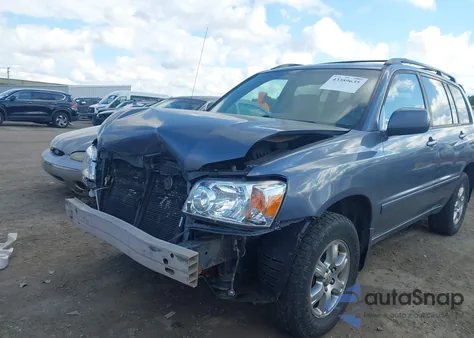 2007 Toyota Highlander V6 from USA, damaged, VIN JTEEP21A170208785
